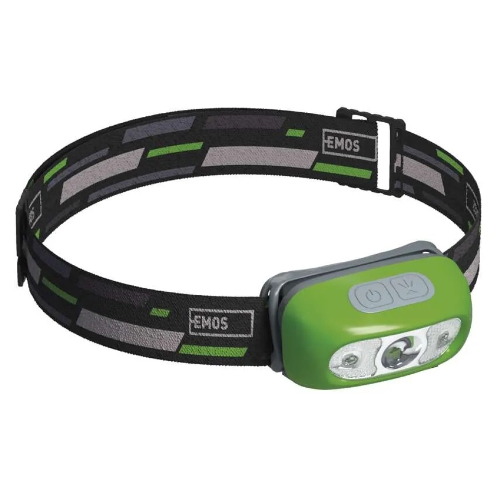CREE LED nabíjecí čelovka P3534, 230 lm, 80 m, Li-Pol 1200 mAh