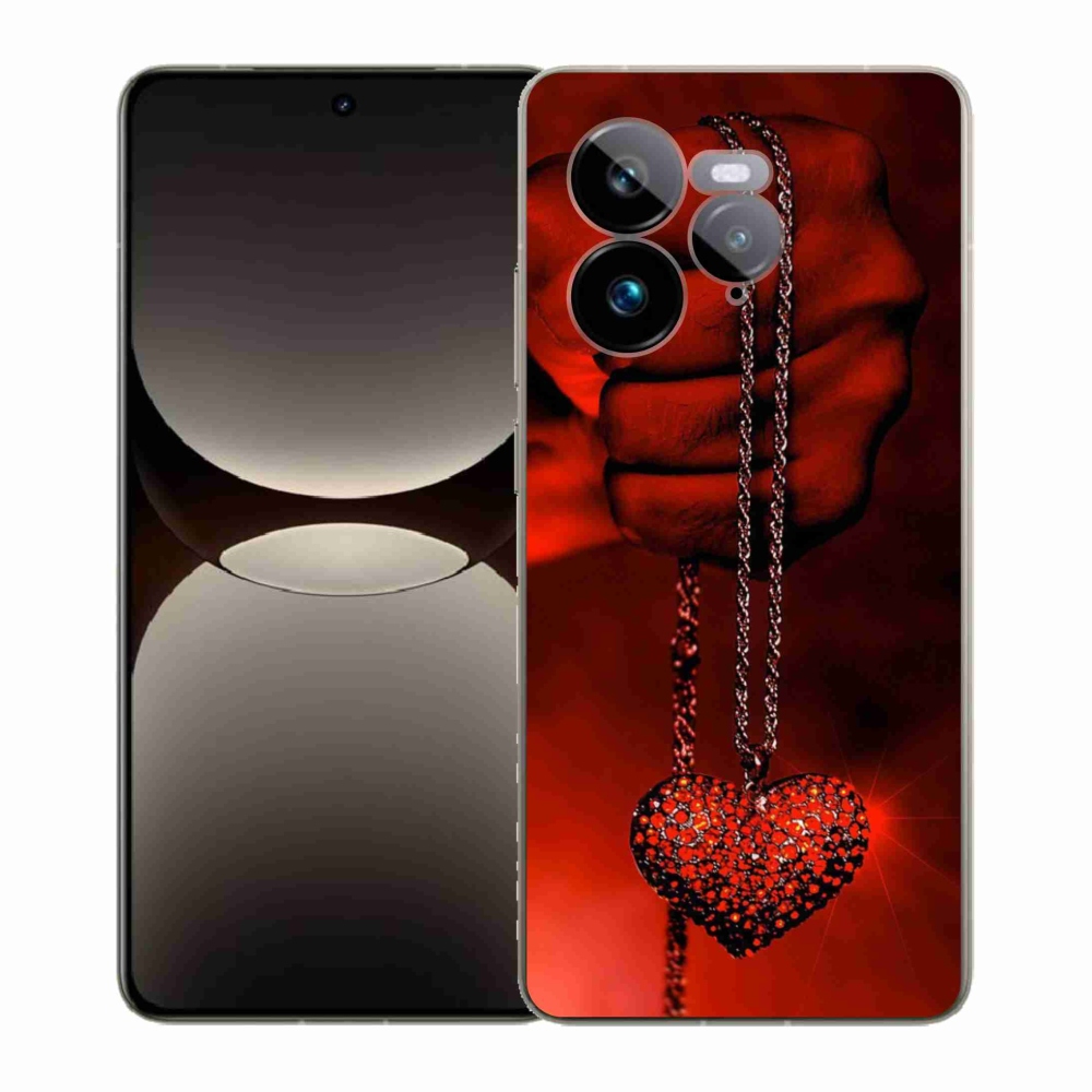 Gelový kryt mmCase na Realme GT 7 Pro 5G - náhrdelník