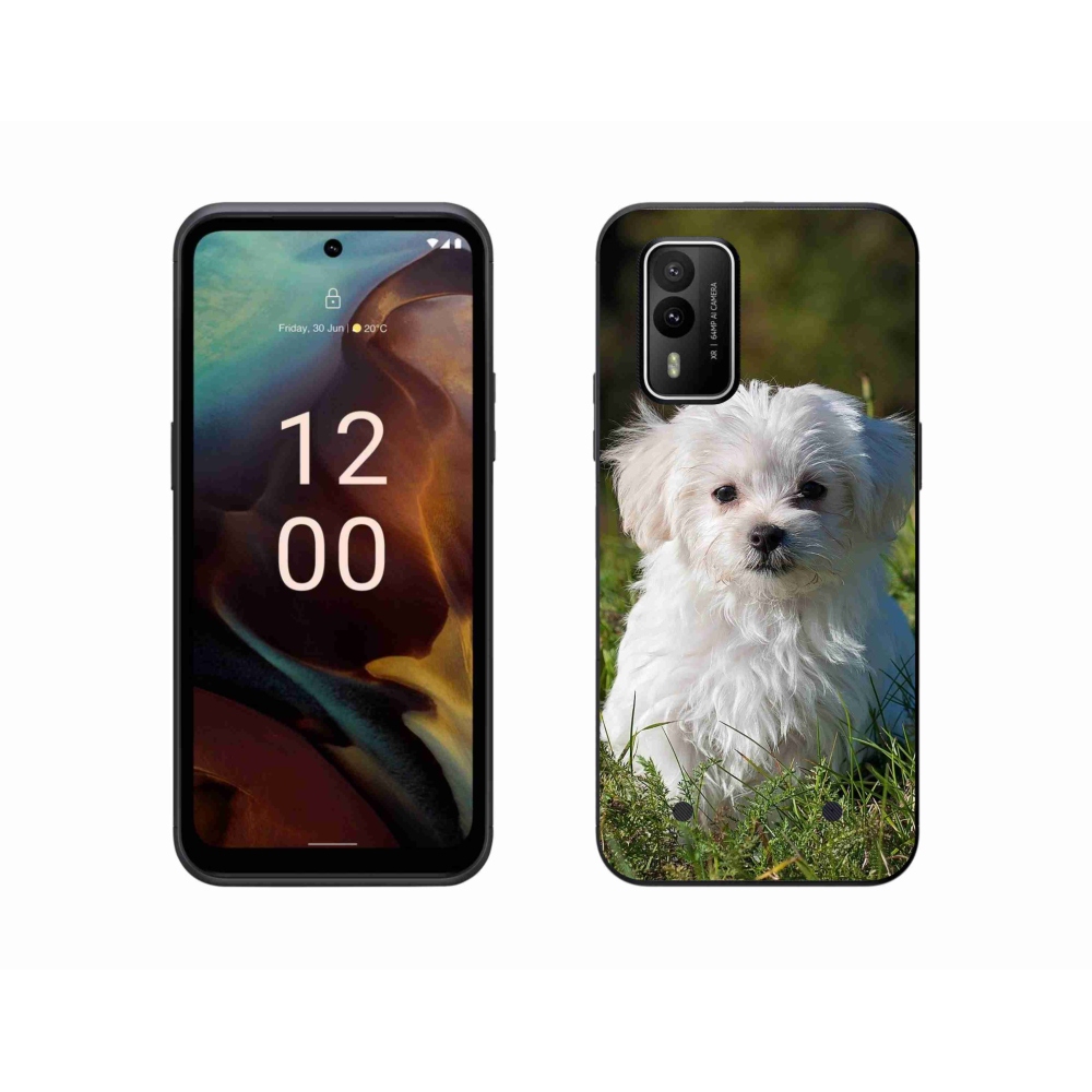 Gelový obal mmCase na Nokia XR21 - bišonek