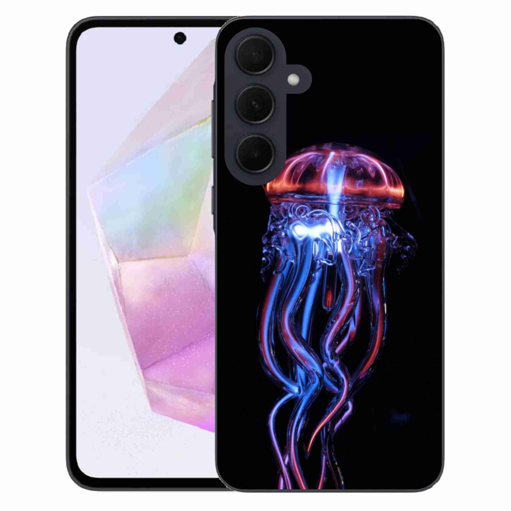 Gelový kryt mmCase na Samsung Galaxy A35 5G - medúza
