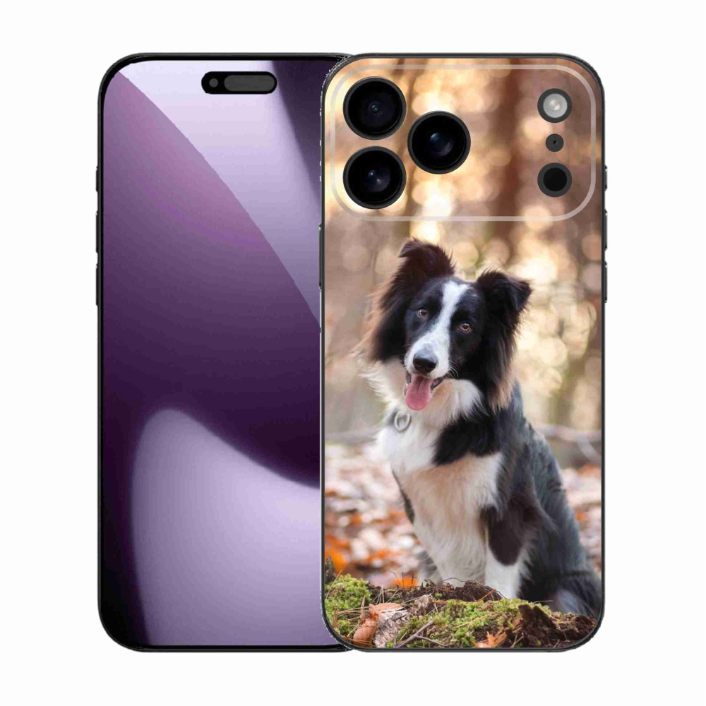 Gelový kryt mmCase na iPhone 17 Pro Max - border kolie 1