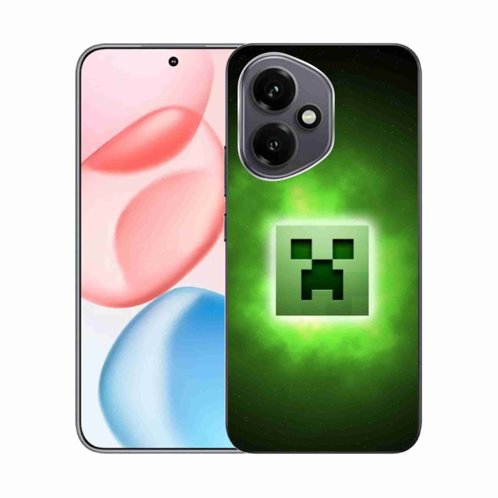 Gelový kryt mmCase na Honor 400 - minecraft