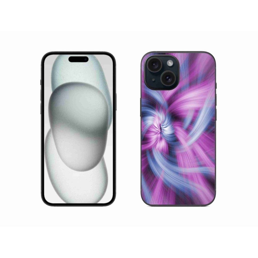 Gelový kryt mmCase na iPhone 15 - abstrakt 12