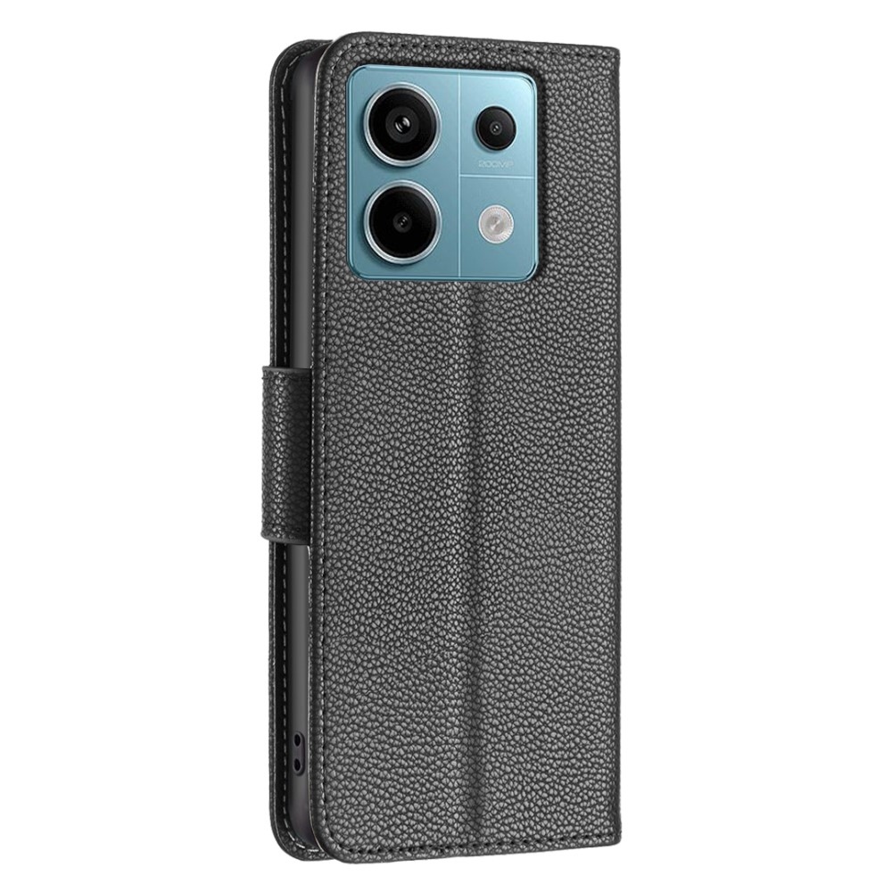 Stand knížkové pouzdro na Xiaomi Redmi Note 13 Pro 5G/Poco X6 5G - černé
