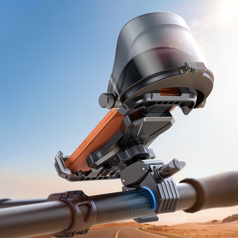 Joyroom JR-ZS528 Držák na kolo se sluneční clonou – černý