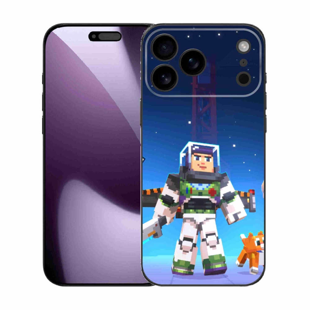 Gelový kryt mmCase na iPhone 17 Pro Max - minecraft 2