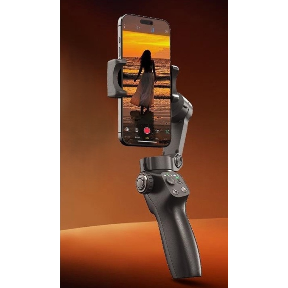 Skládací 3osý stabilizátor FunSnap CM8 na telefon s tripodem