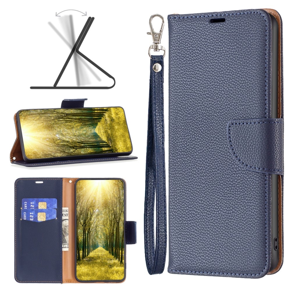 Stand knížkové pouzdro na Xiaomi Redmi Note 13 Pro 5G/Poco X6 5G - tmavěmodré