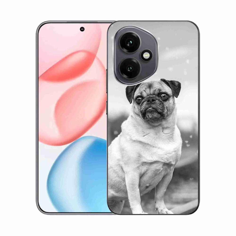 Gelový kryt mmCase na Honor 400 - mops