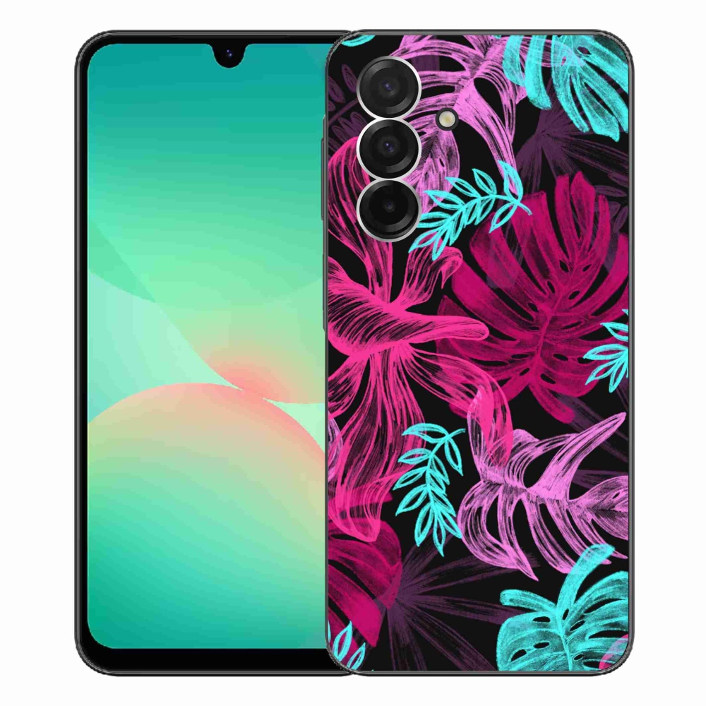 Gelový kryt mmCase na Samsung Galaxy A26 5G - květiny 1