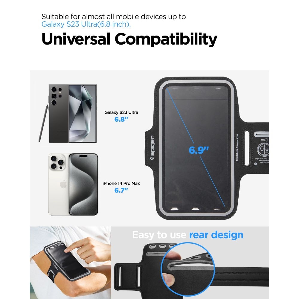 Spigen A703 Dynamic Shield sportovní pouzdro na paži