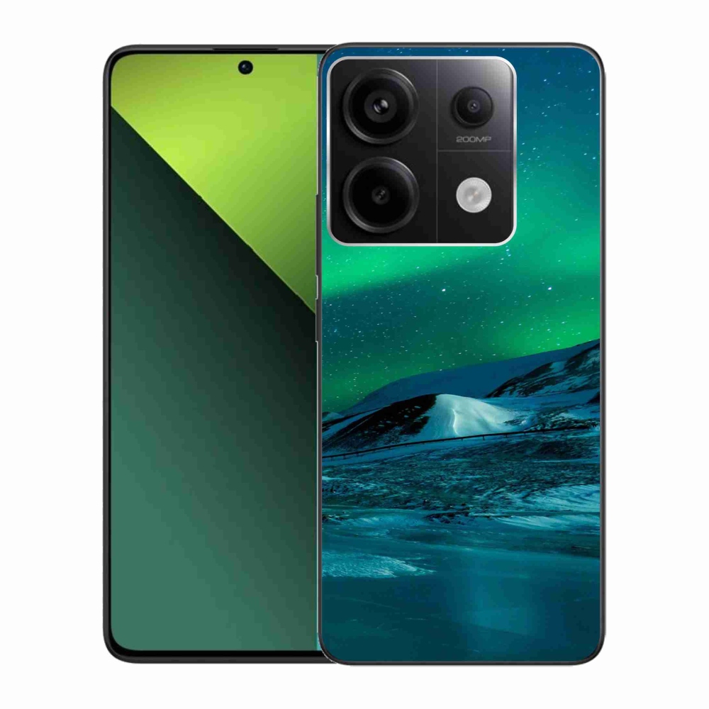 Gelový kryt mmCase na Xiaomi Redmi Note 13 Pro 5G/Poco X6 5G - polární záře
