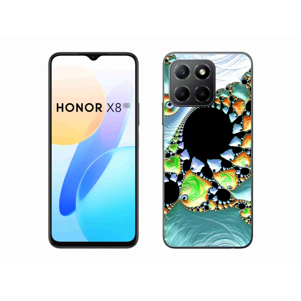 Gelový kryt mmCase na Honor X8 5G - abstraktní motiv 21