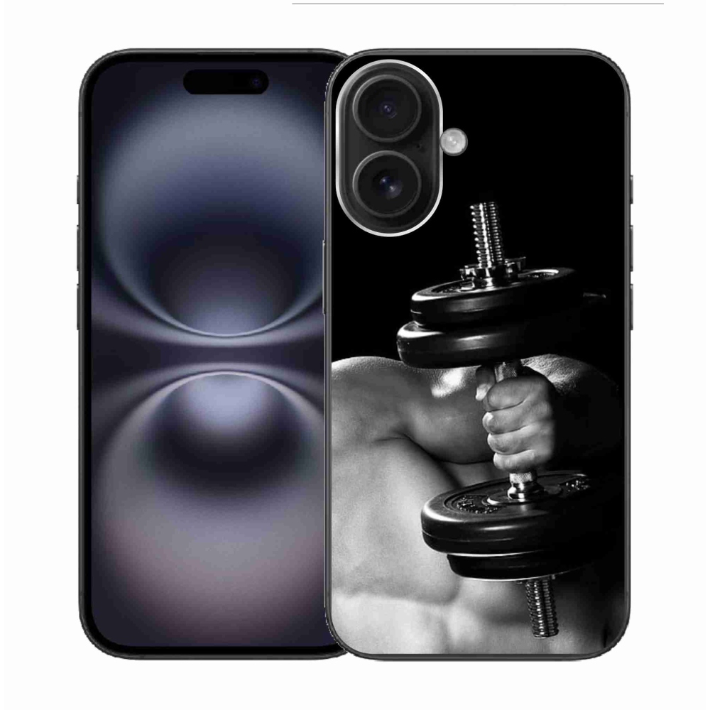 Gelový kryt mmCase na iPhone 16 - posilování 2