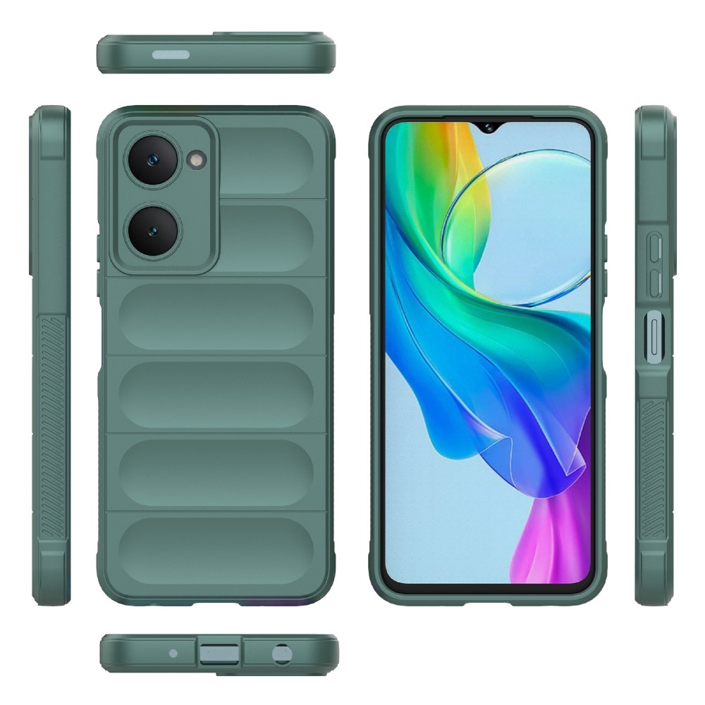 Rugg odolný gelový obal na Vivo Y28s 5G - zelený