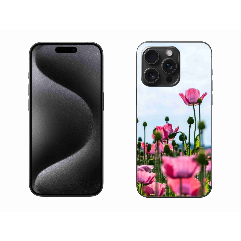 Gelový kryt mmCase na iPhone 15 Pro Max - vlčí mák