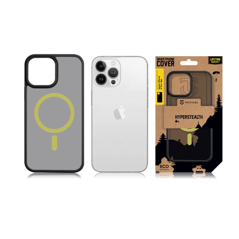 Tactical MagForce Hyperstealth 2.0 Kryt pro iPhone 13 Pro Max Black/Yellow