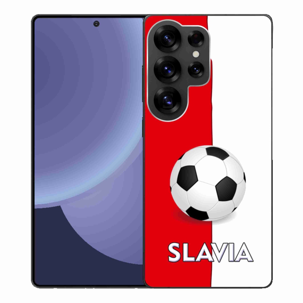 Gelový kryt mmCase na Samsung Galaxy S25 Ultra - fotbal 2