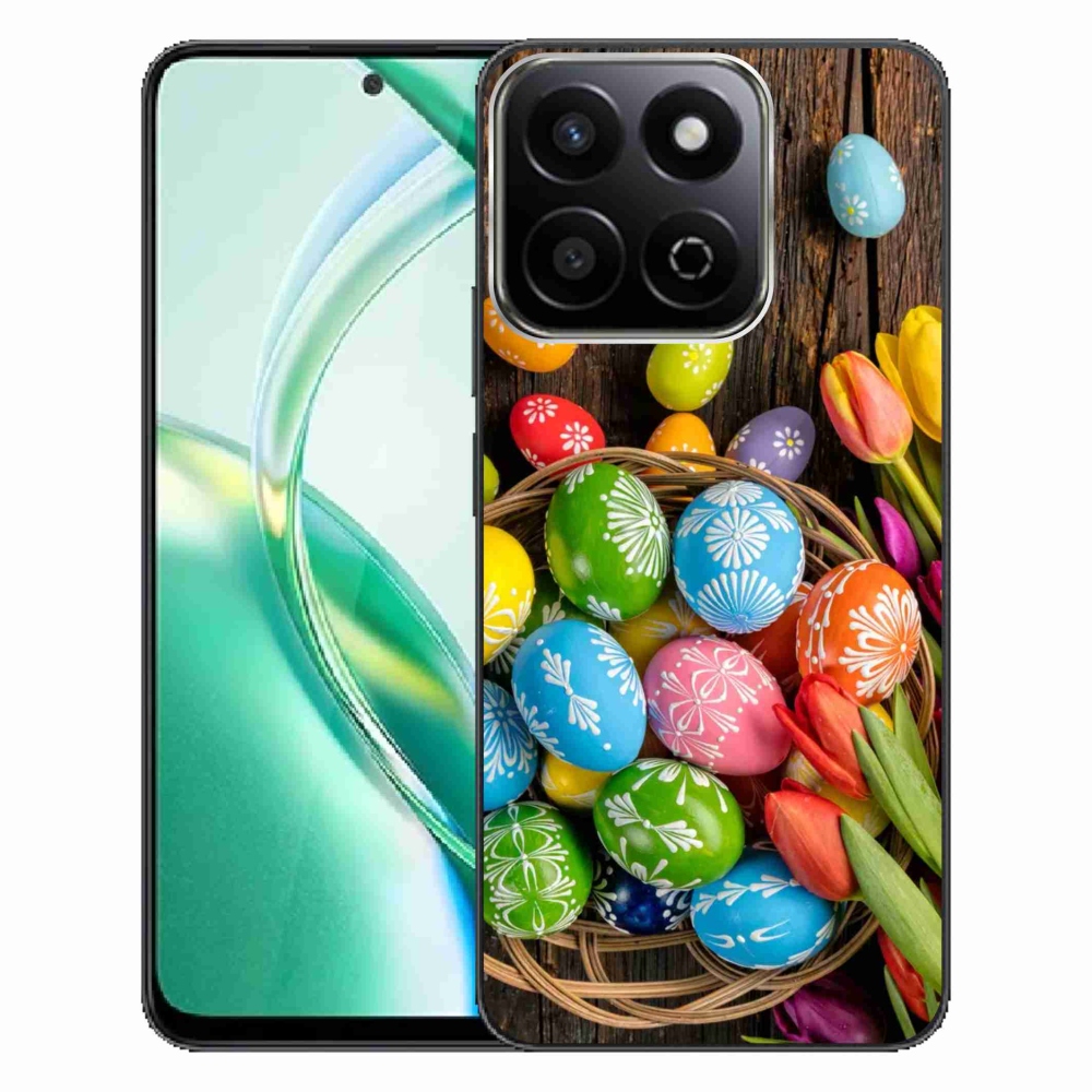 Gelový kryt mmCase na Honor 200 Smart 5G - velikonoční vajíčka