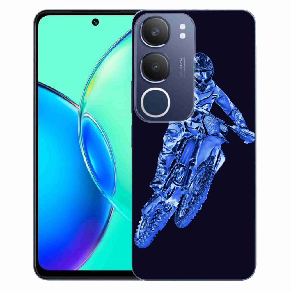 Gelový kryt mmCase na Vivo Y19s - motocross 1