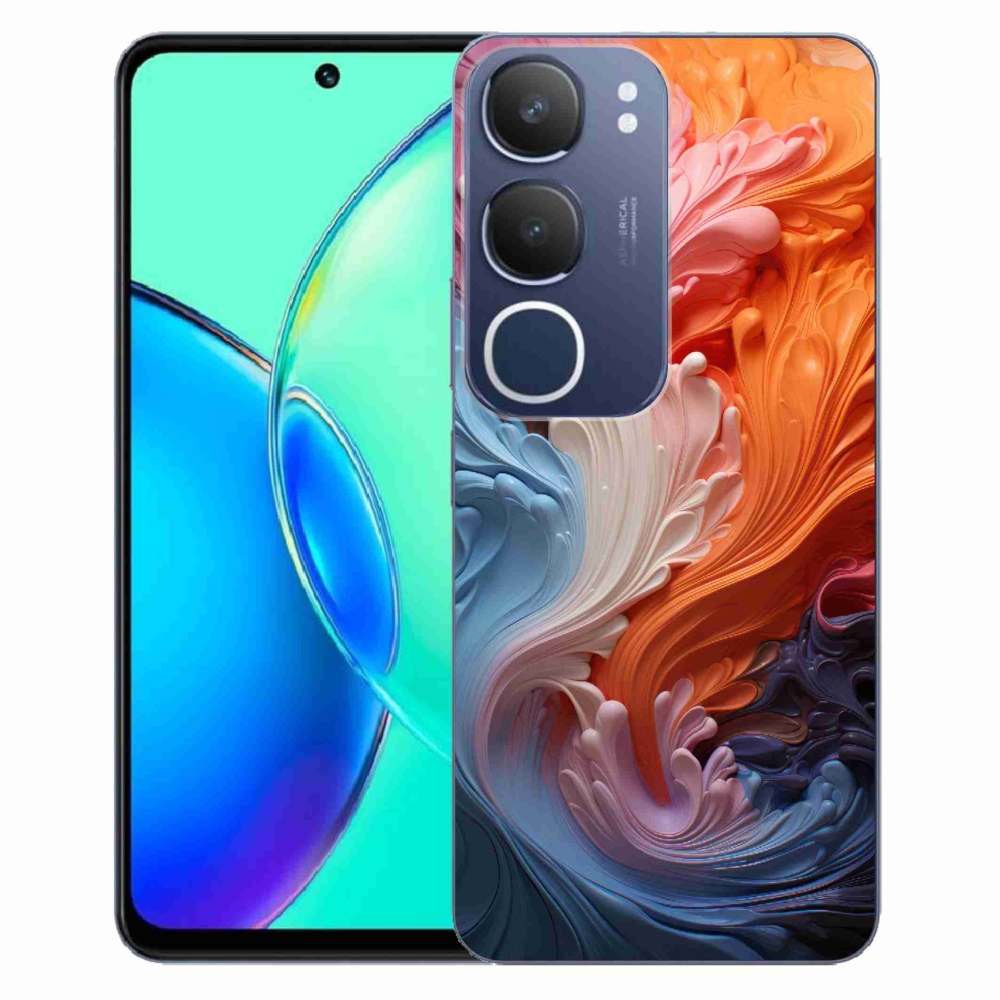 Gelový kryt mmCase na Vivo Y19s - abstraktní motiv 8