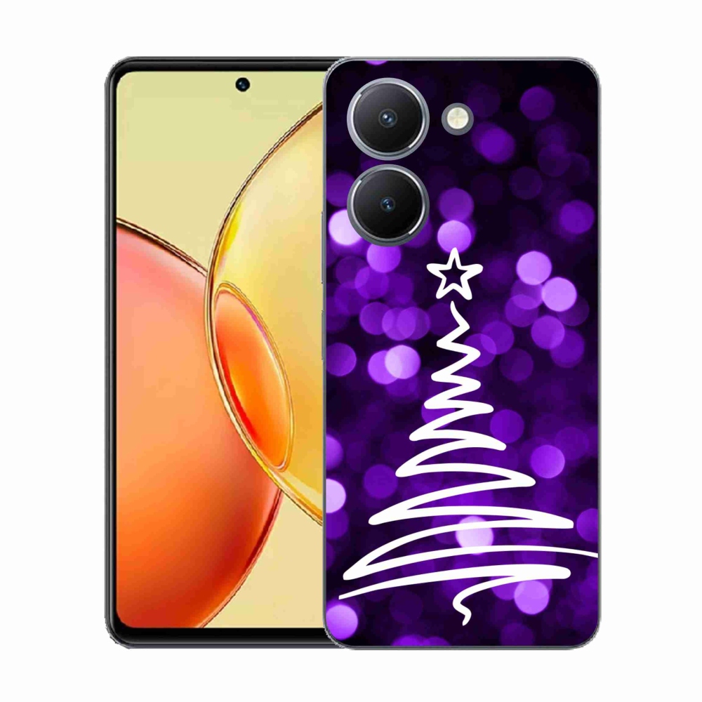 Gelový kryt mmCase na Vivo Y36 - stromek