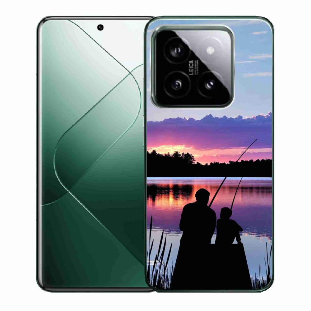 Gelový kryt mmCase na Xiaomi 14 - rybaření 2
