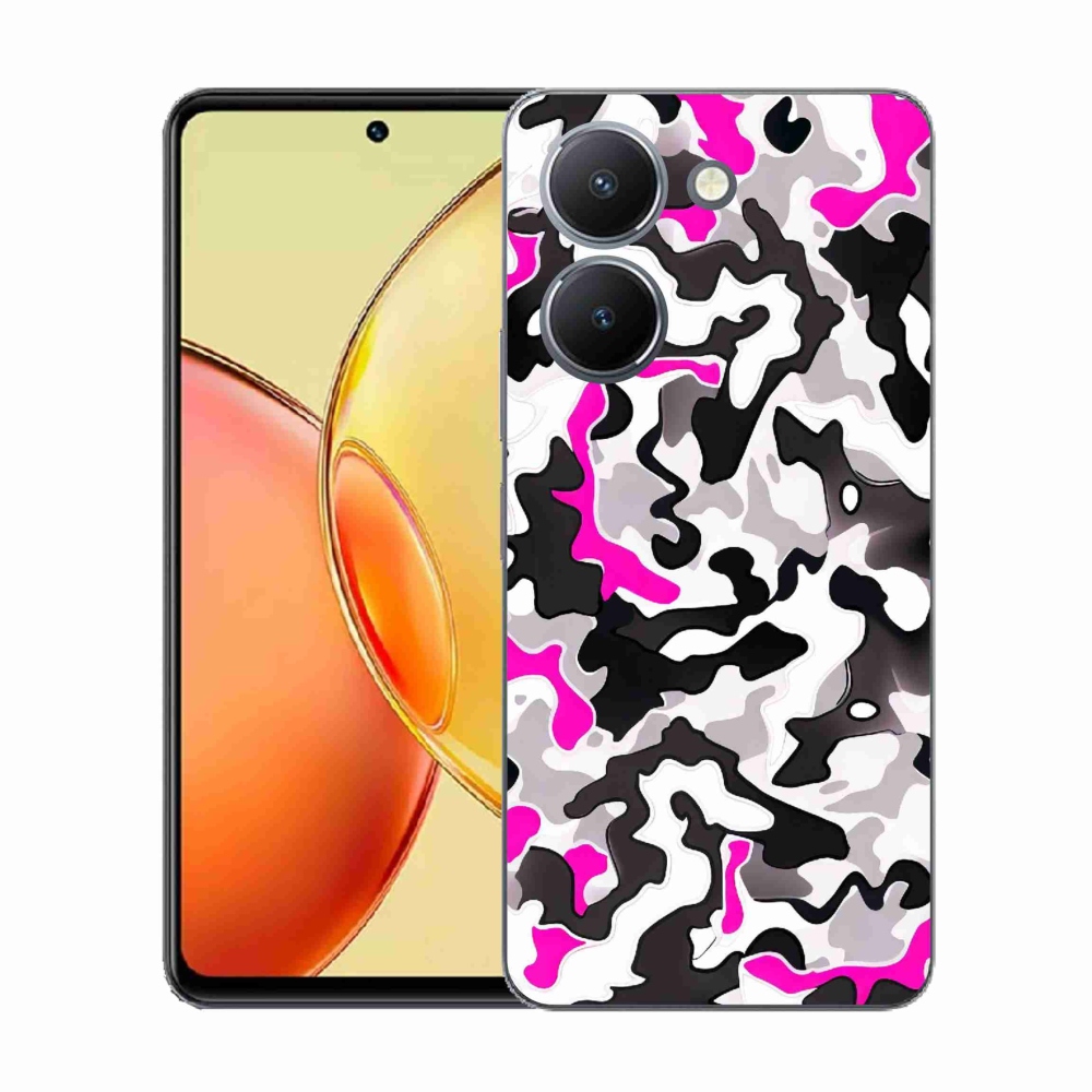 Gelový kryt mmCase na Vivo Y36 - maskáčový vzor 5