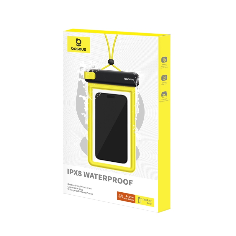 Baseus DeepDive Series Vodotěsné pouzdro Black
