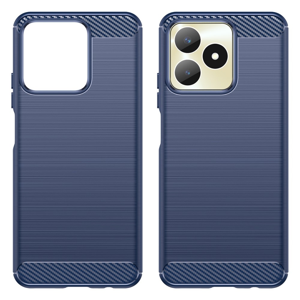 Carbon odolný gelový obal na Realme Note 50 - modrý