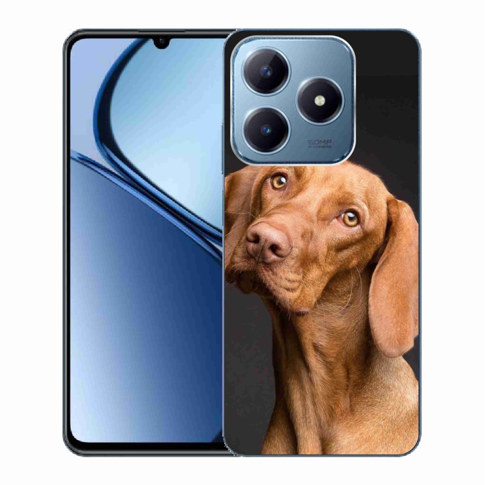 Gelový obal mmCase na Realme C63 - maďarský ohař