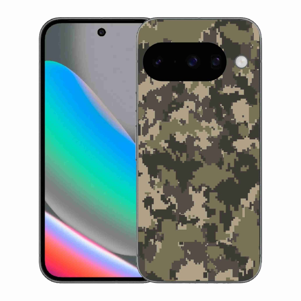 Gelový kryt mmCase na Google Pixel 10 - maskáčový vzor 12