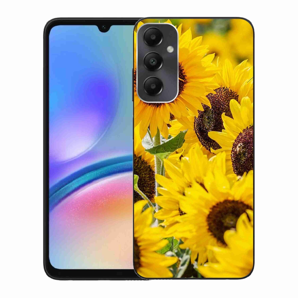 Gelový kryt mmCase na Samsung Galaxy A05s - slunečnice
