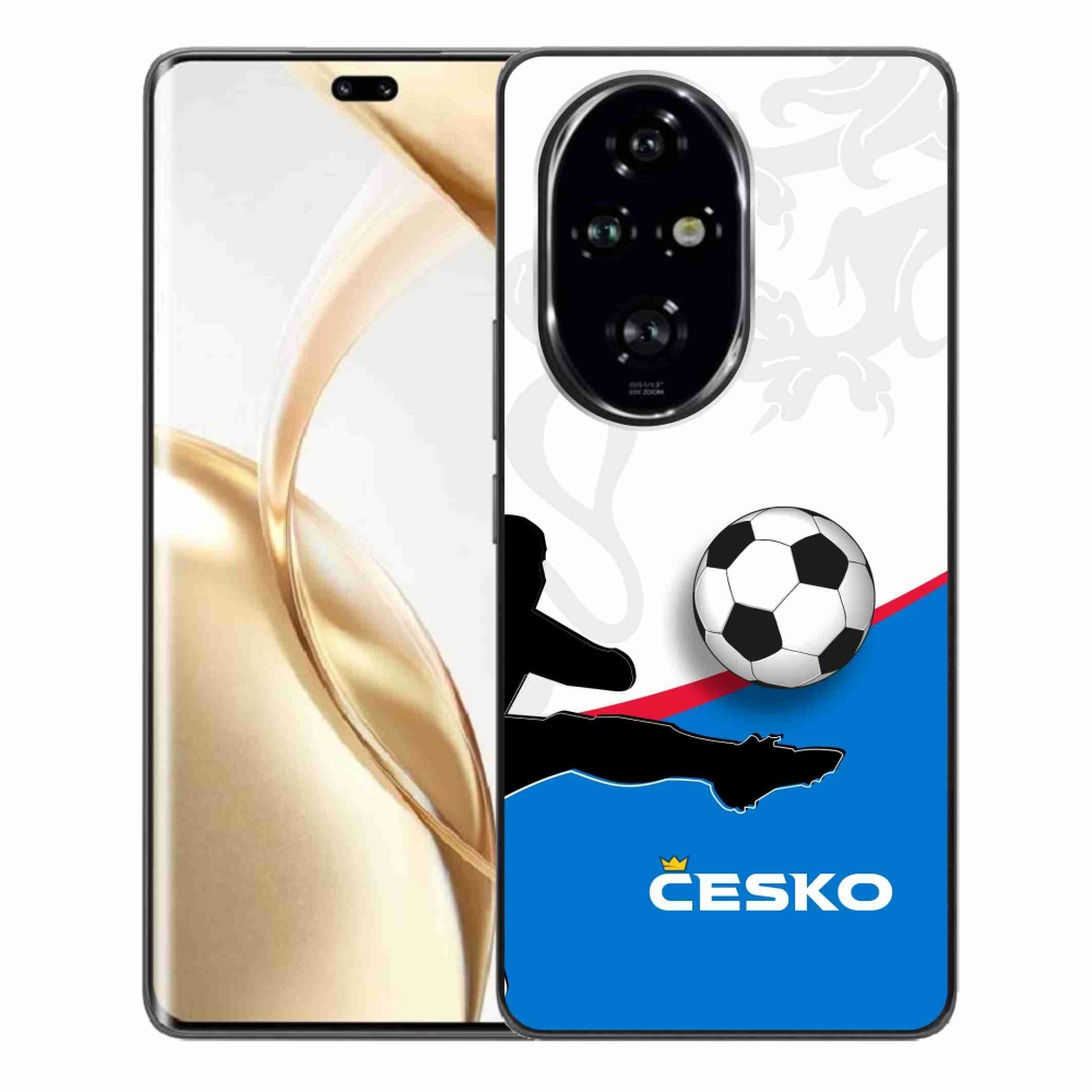 Gelový kryt mmCase na Honor 200 Pro 5G - fotbal Česko 3