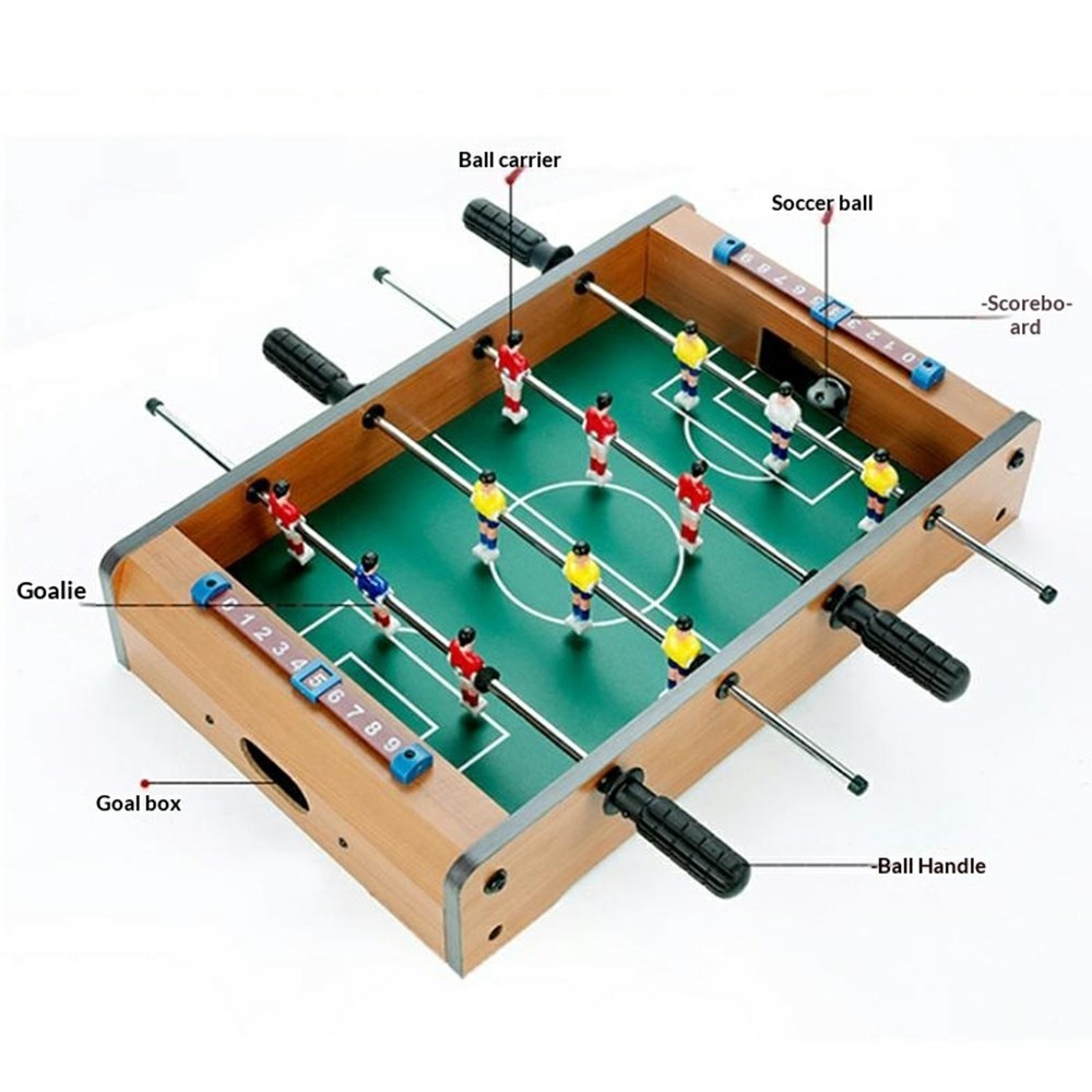 Mini stolní fotbal pro dva hráče