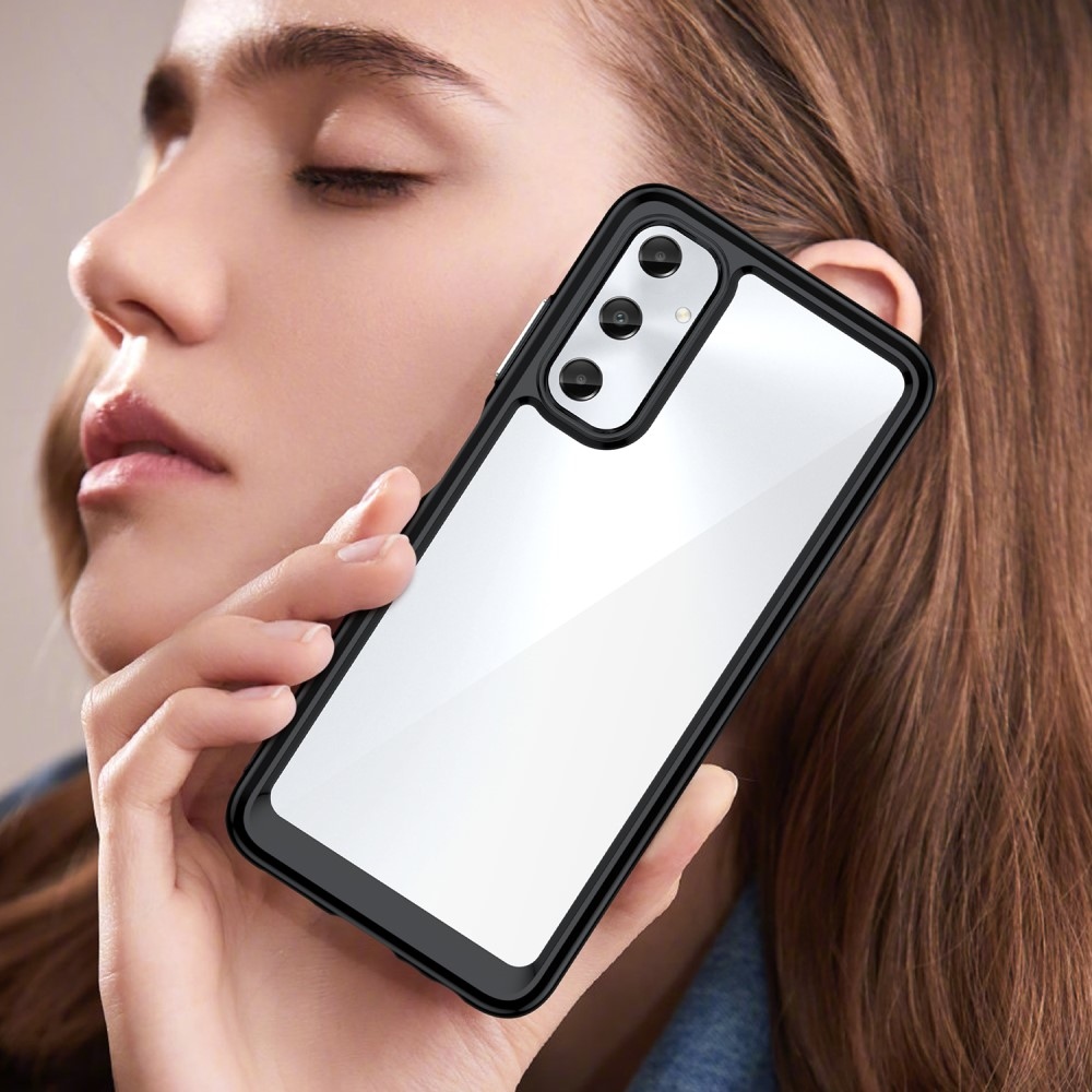 Gelový obal s pevnými zády na Samsung Galaxy A05s - černý