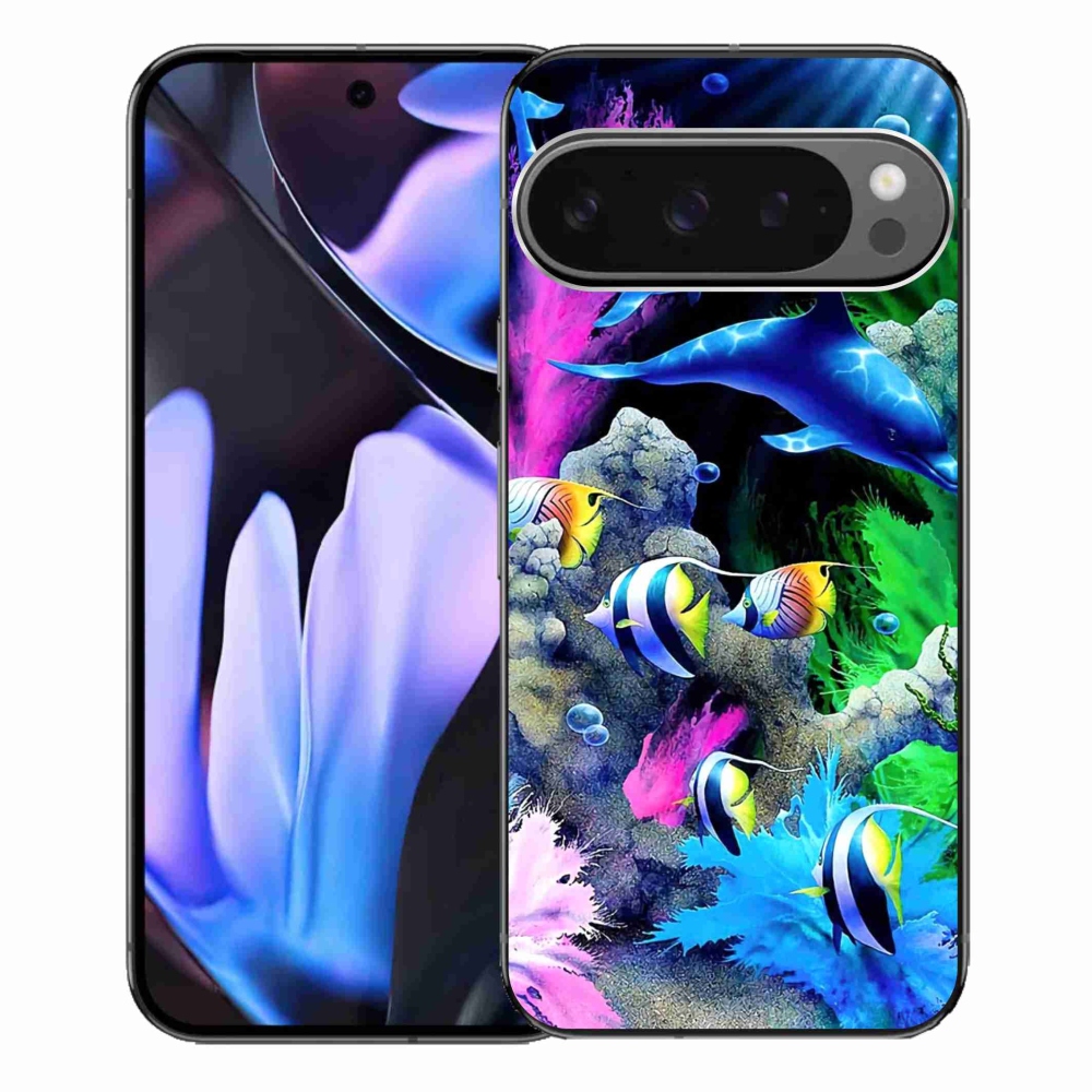Gelový obal mmCase na Google Pixel 9 Pro XL - mořský svět