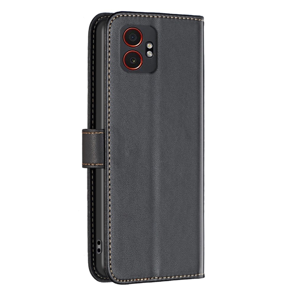 BNF knížkové pouzdro na Samsung Galaxy Xcover 7 Pro - černé