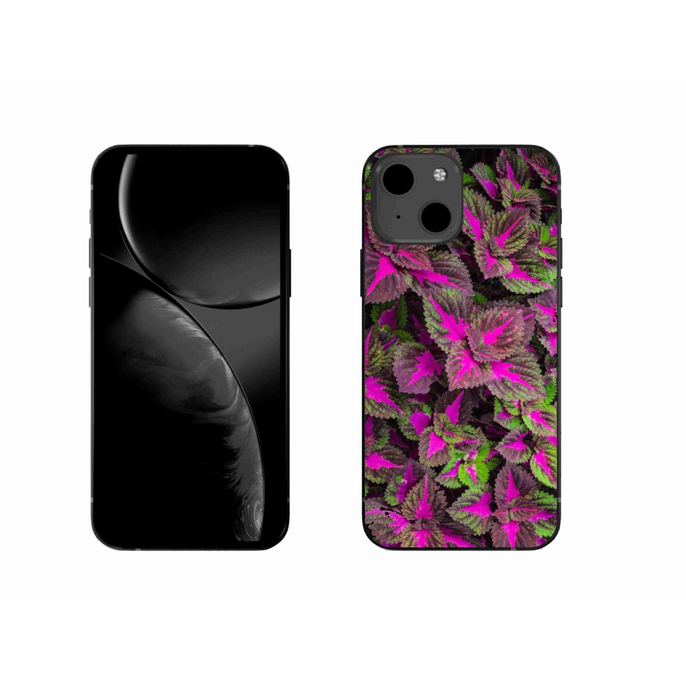 Gelový kryt mmCase na iPhone 13 6.1 - květiny 10