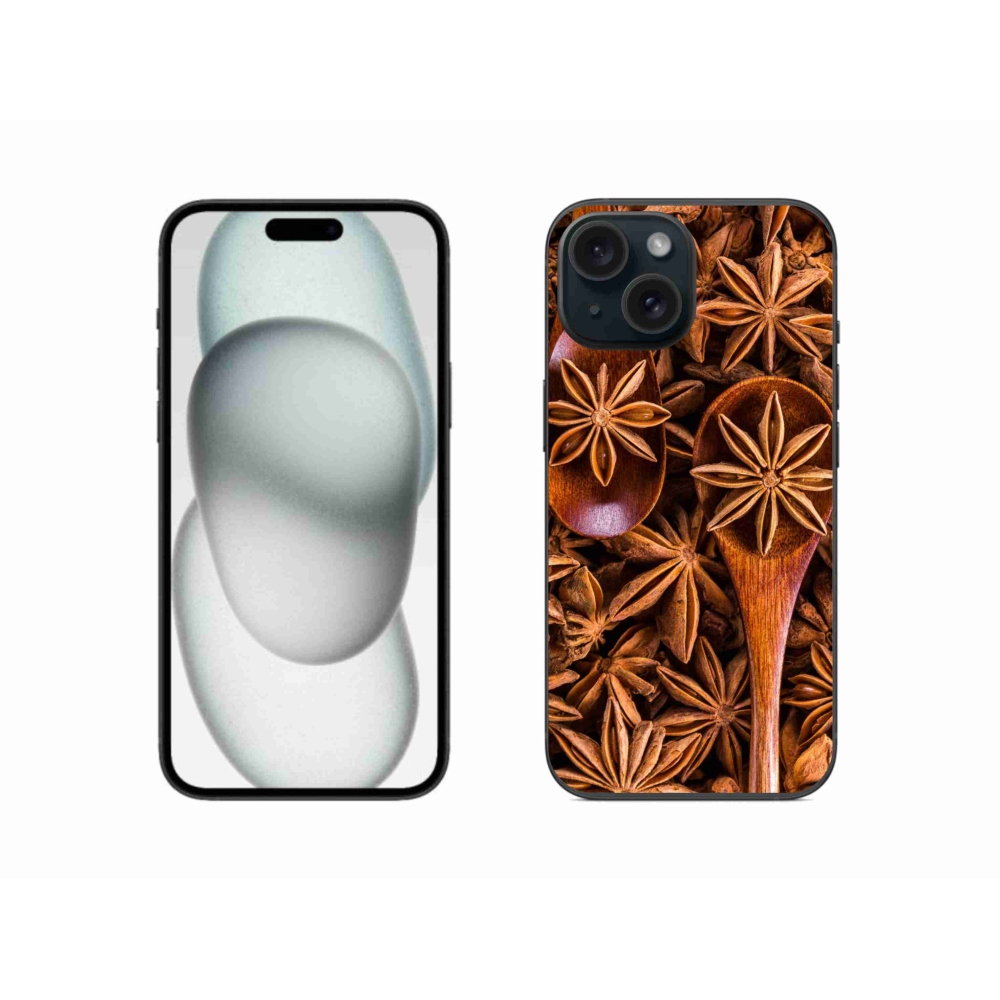 Gelový kryt mmCase na iPhone 15 - vonný anýz