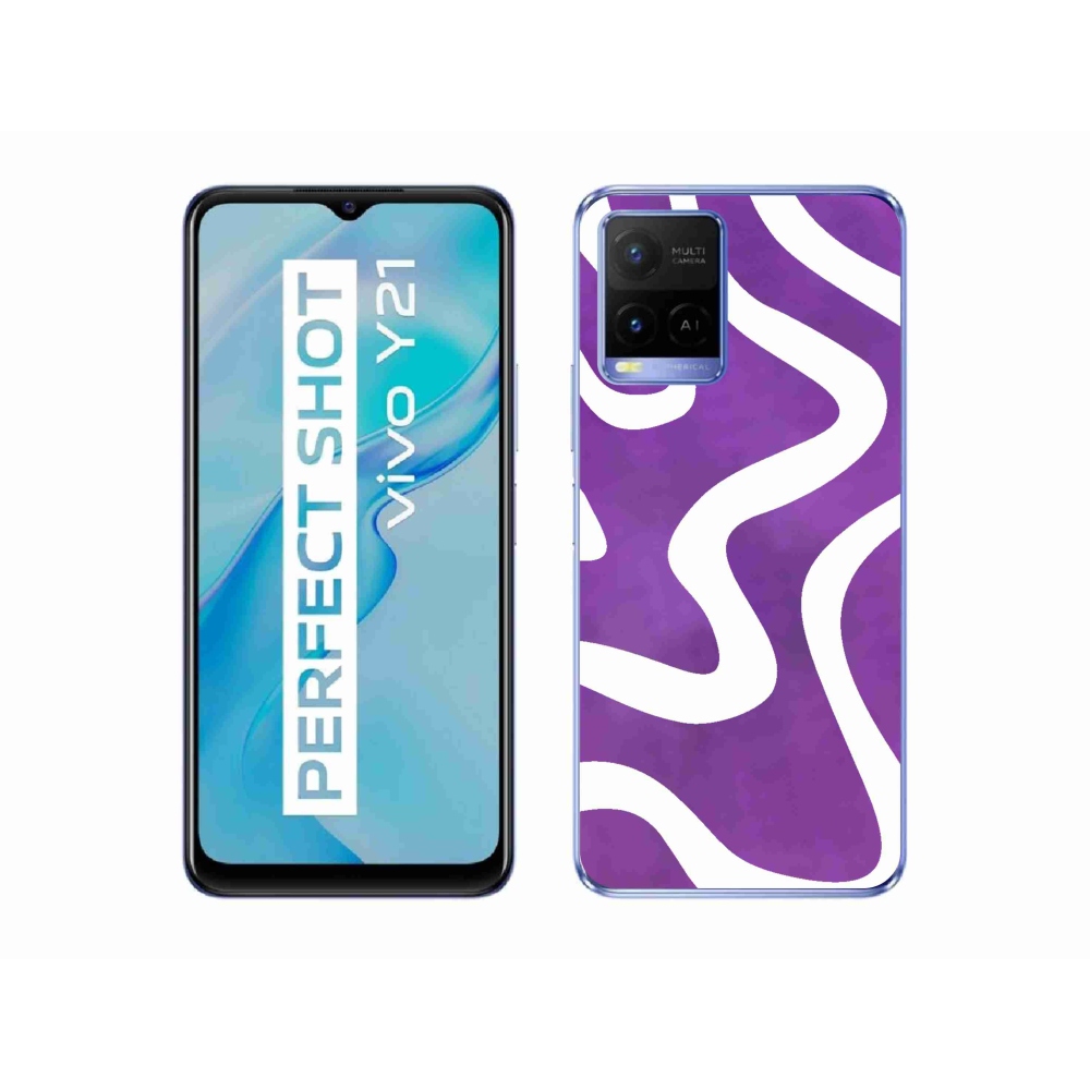Gelový kryt mmCase na Vivo Y21/Y21s/Y33s - abstrakt 30