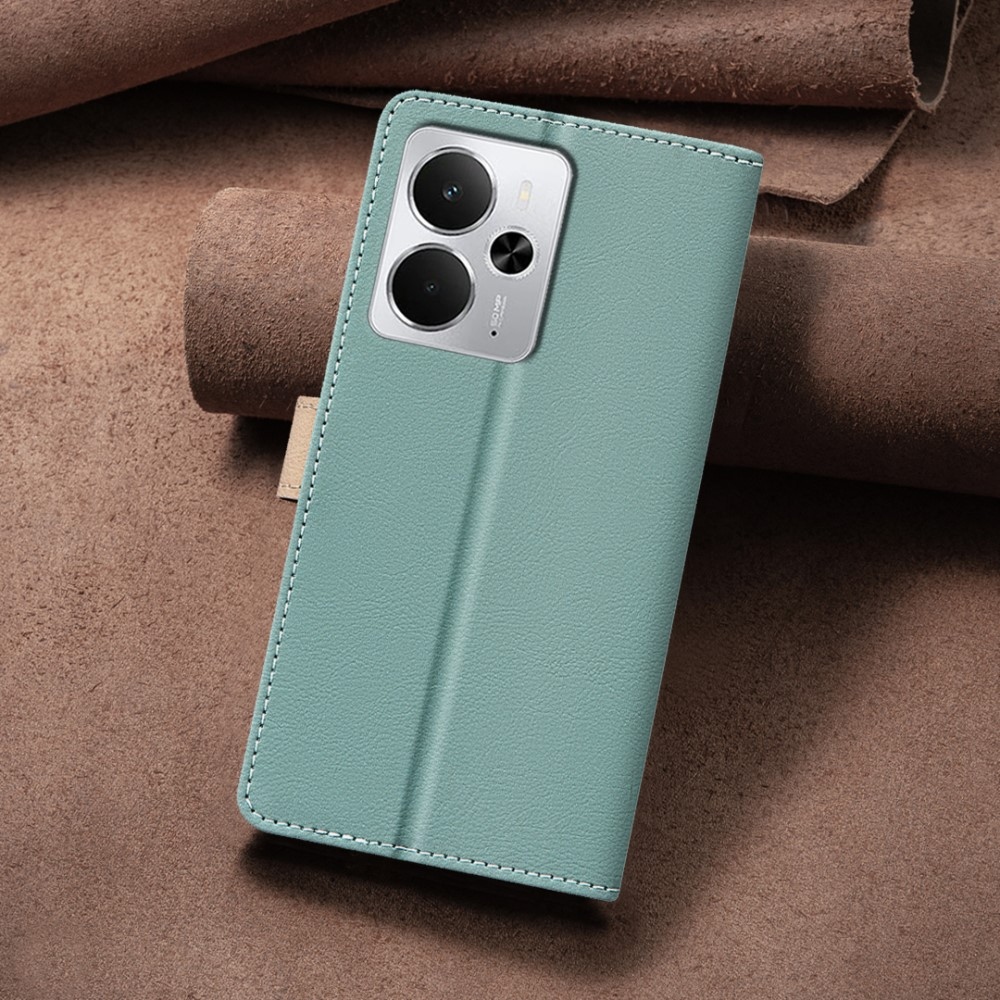 BNF DUO knížkové pouzdro na Realme 14 5G - zelené