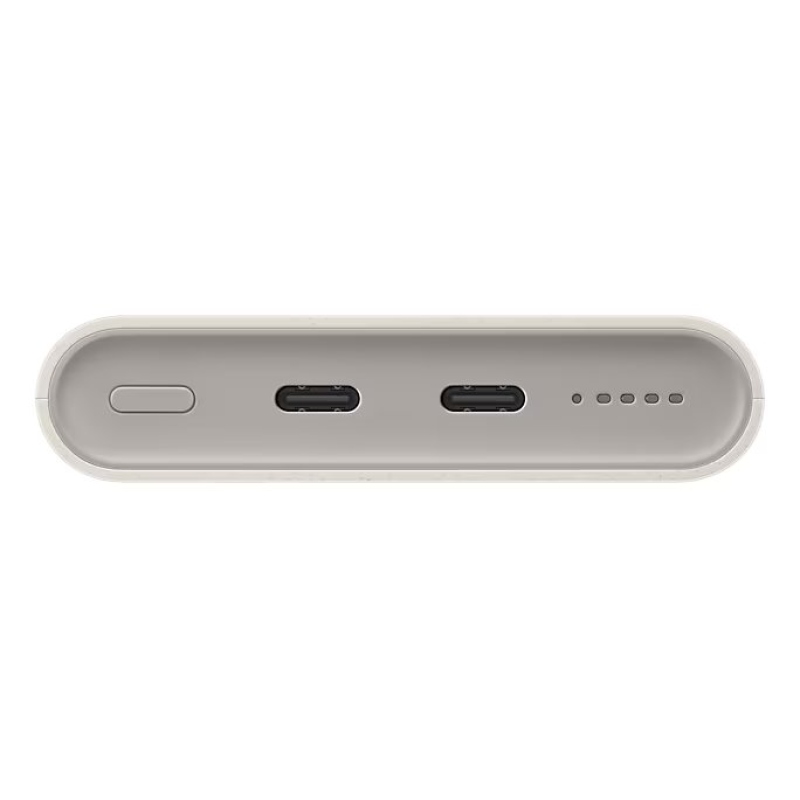 EB-U2510XUE Samsung Bezdrátová Powerbanka 2x USB-C 25W 10000mAh Beige
