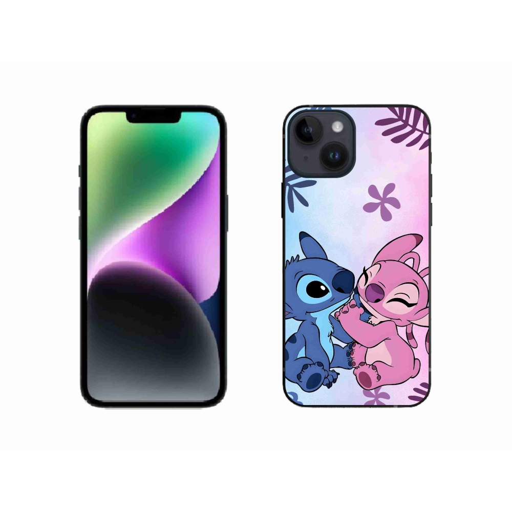 Gelový kryt mmCase na iPhone 14 - stitch 2