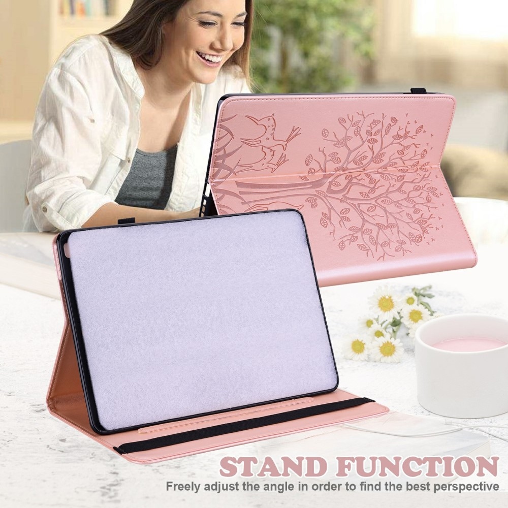 Tree zavírací pouzdro na tablet Xiaomi Pad 7/7 Pro - růžovozlaté