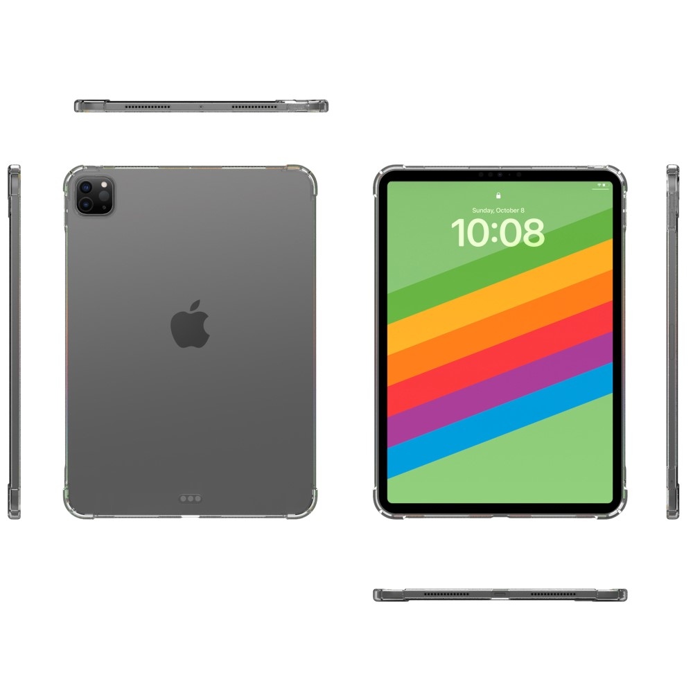 Průhledný gelový obal na iPad Pro 13 (2024) - průhledný