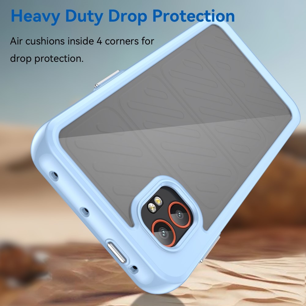 Gelový obal s pevnými zády na Samsung Galaxy Xcover 7 Pro - modré