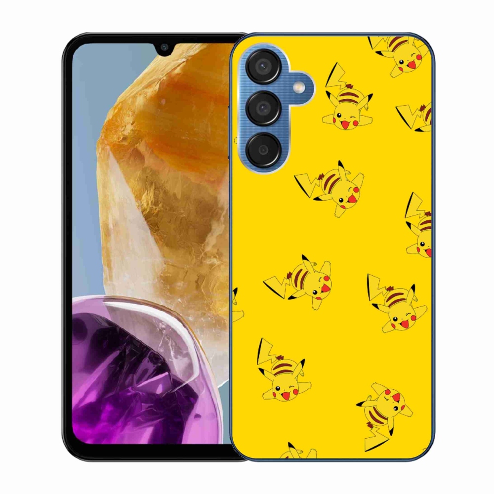 Gelový kryt mmCase na Samsung Galaxy M15 5G - pikachu