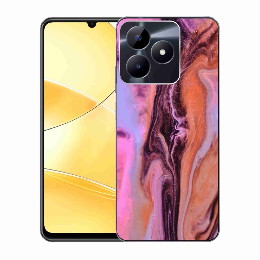 Gelový kryt mmCase na Realme C51/C53 - abstrakt 26