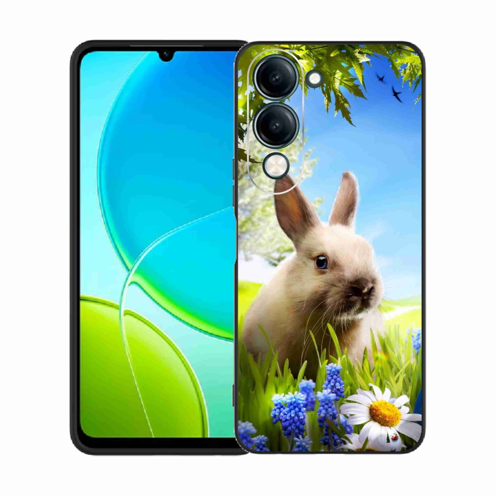 Gelový kryt mmCase na Vivo Y29s 5G - zajíček